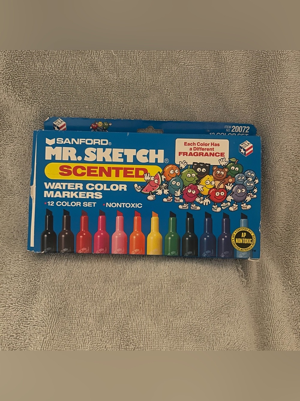 Sanford Mr. Sketch Scented Water Color Markers 11 of 12 Color Set Multicolor
